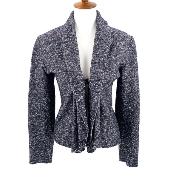 Eva Tralala Paris Charcoal Knit Cardigan – Size 2 - Picture 2 of 7